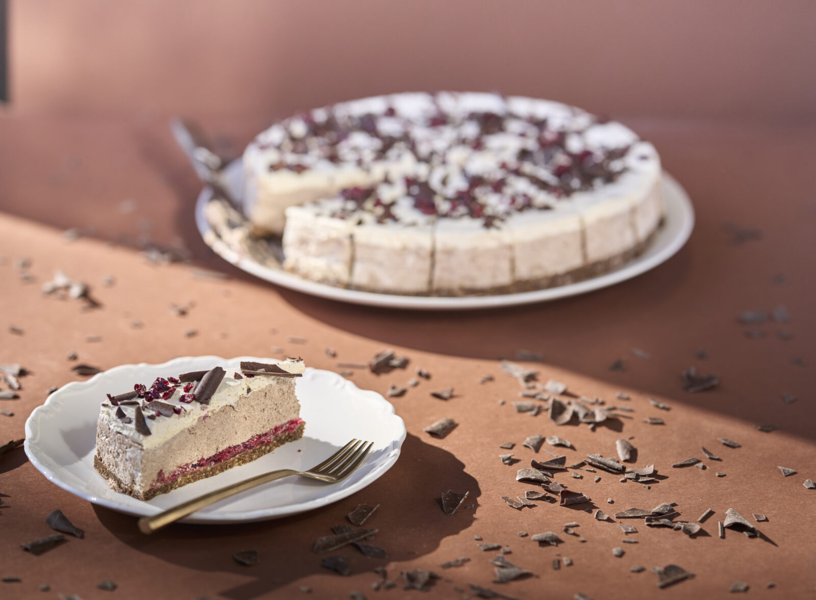 Gluten Free Black Forest Cheesecake