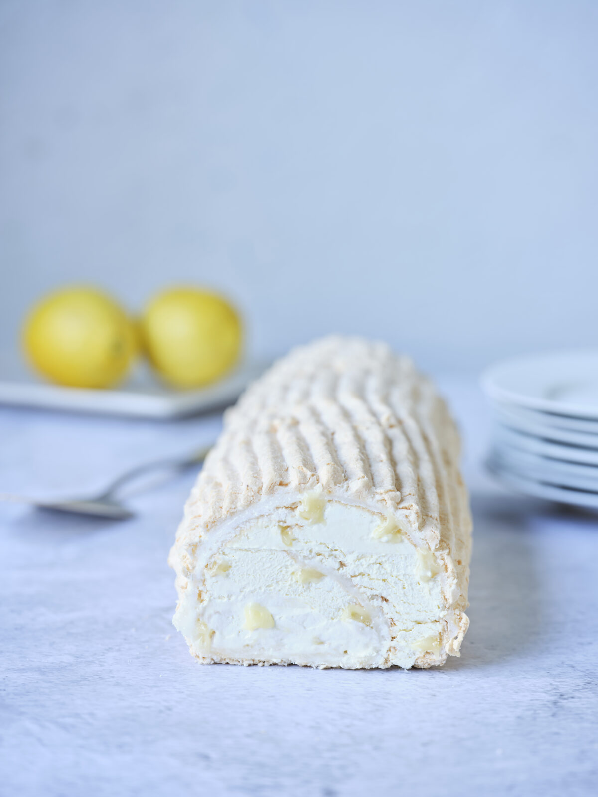 Gluten Free Lemon Meringue Roulade