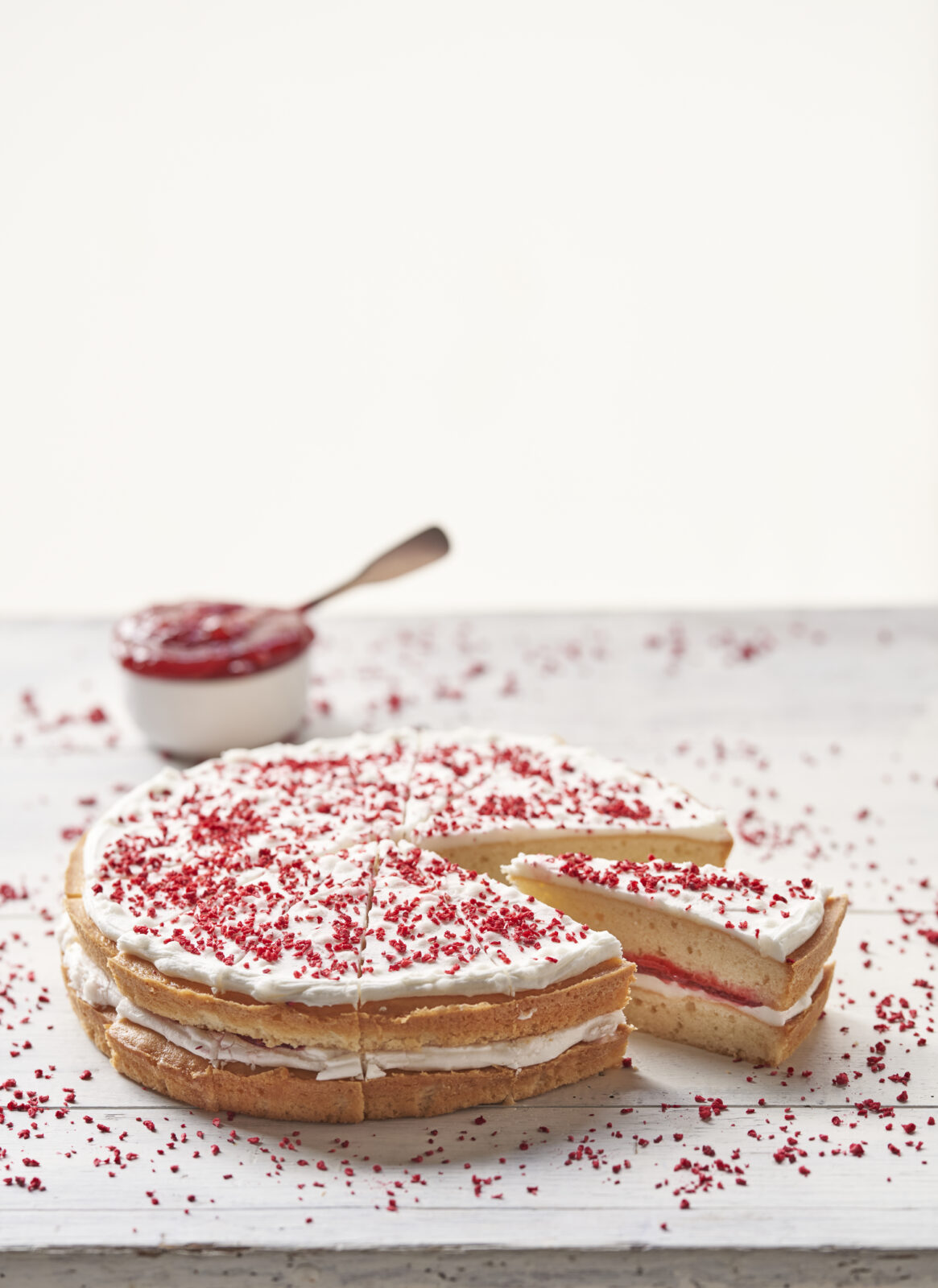 Vegan Raspberry & Yuzu Cake